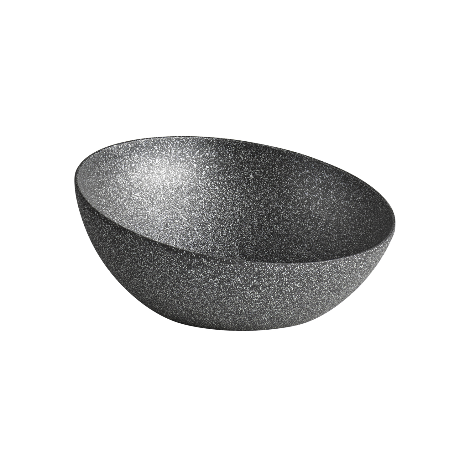 Schale FROSTFIRE D: 32,5 cm, Aluminium, antihaftbeschichtet, H: 8 - 14 cm Farbe: schwarz-silber