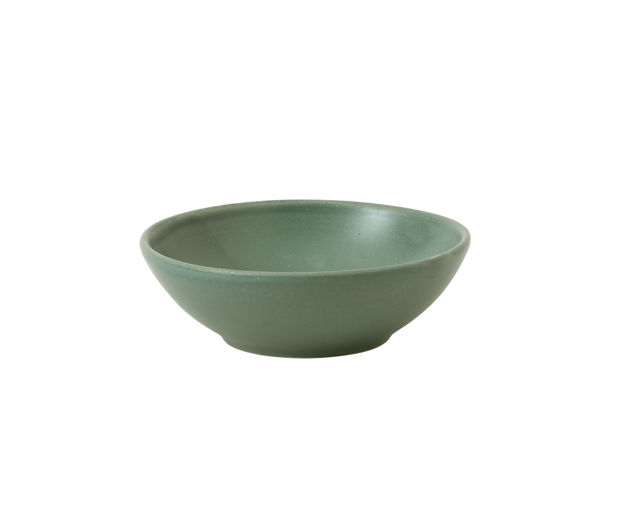 Churchill, Nourish : Andorra Green Contour - Shallow Bowl 13 x 4,5 cm/ 0,26 ltr.