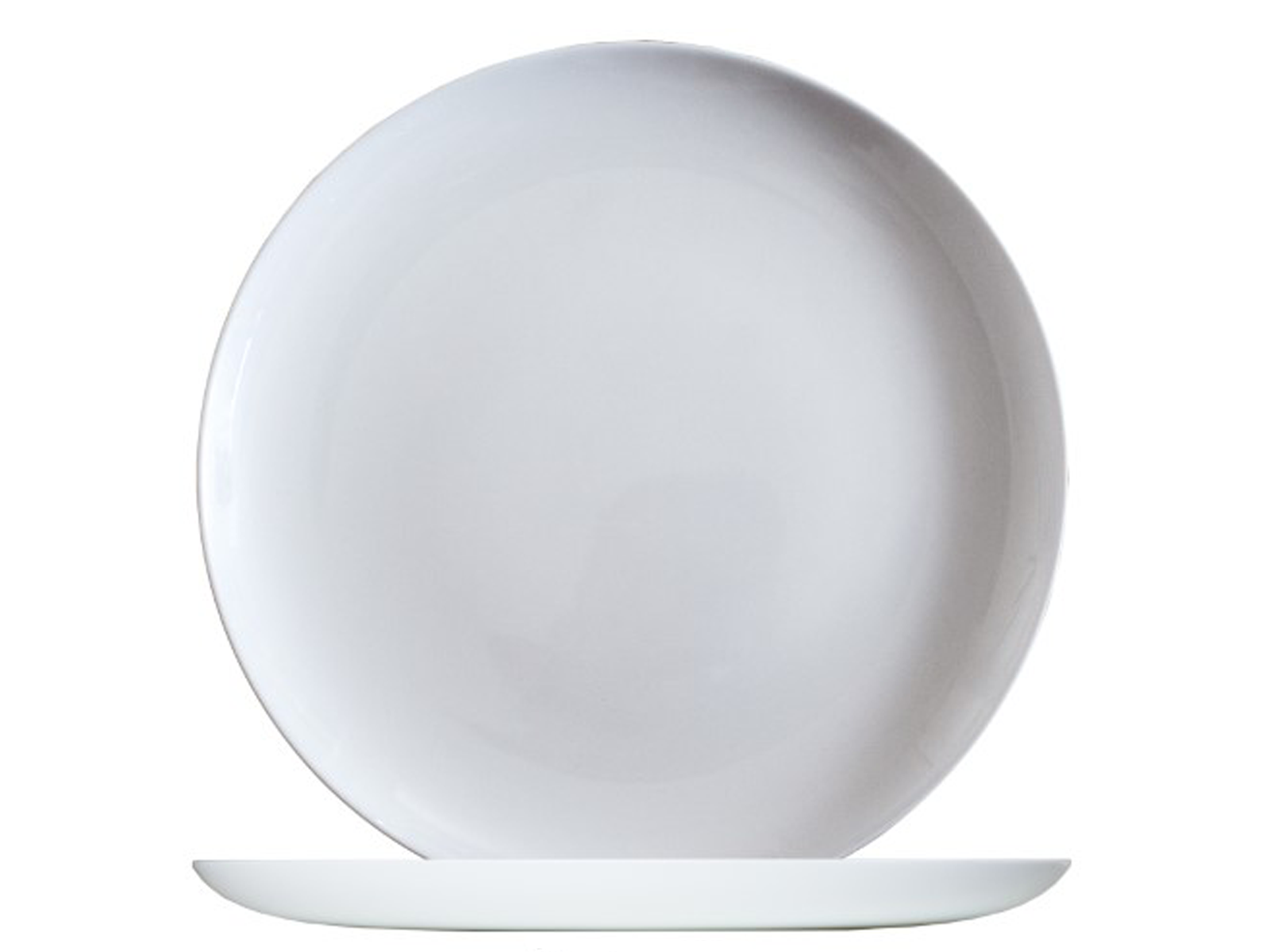 Arcoroc, Solutions - Pizzateller flach, rund, uni, weiss, 32 cm