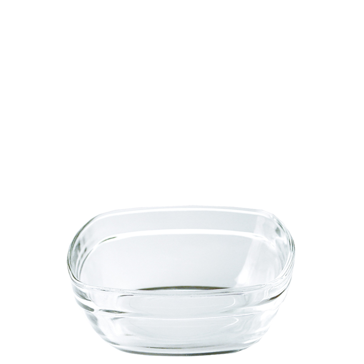 Duralex, Lys Carré - Stapelschüssel quadratisch trspt., 17 cm/ 1,10 ltr.