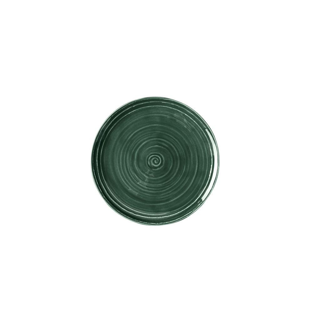 Seltmann Weiden, Terra : Moosgrün - Brotteller rund, 17,5 cm