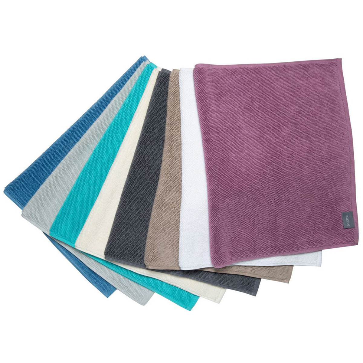 Boston - Badvorleger, Uni - Walkfrottier, Reiskorn-Struktur, 1500 g/ m²