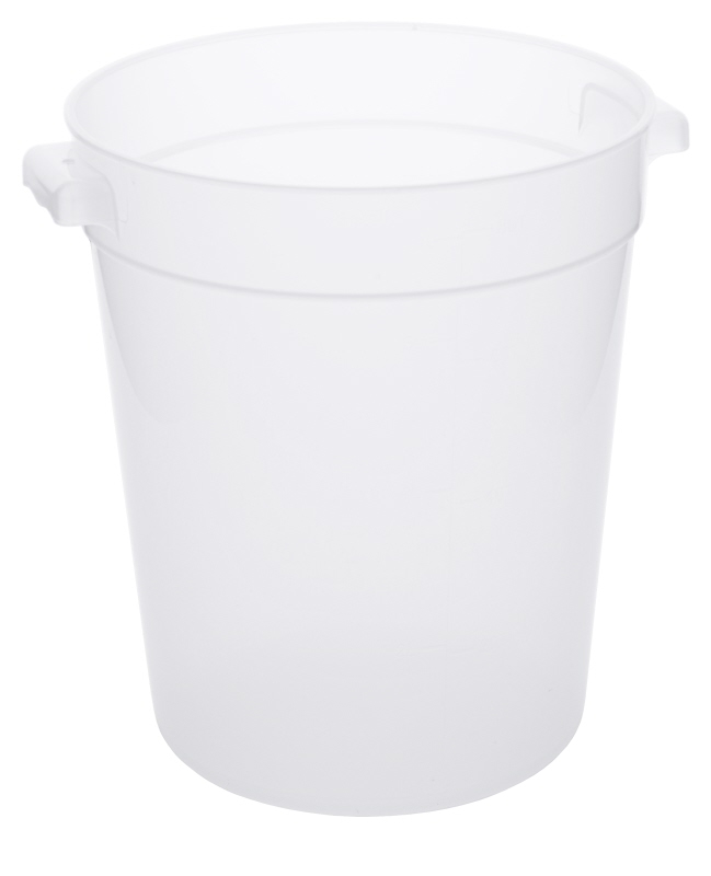 Vorratsdose rund, I: 7 ltr., D: 22 cm, H: 27 cm, PP