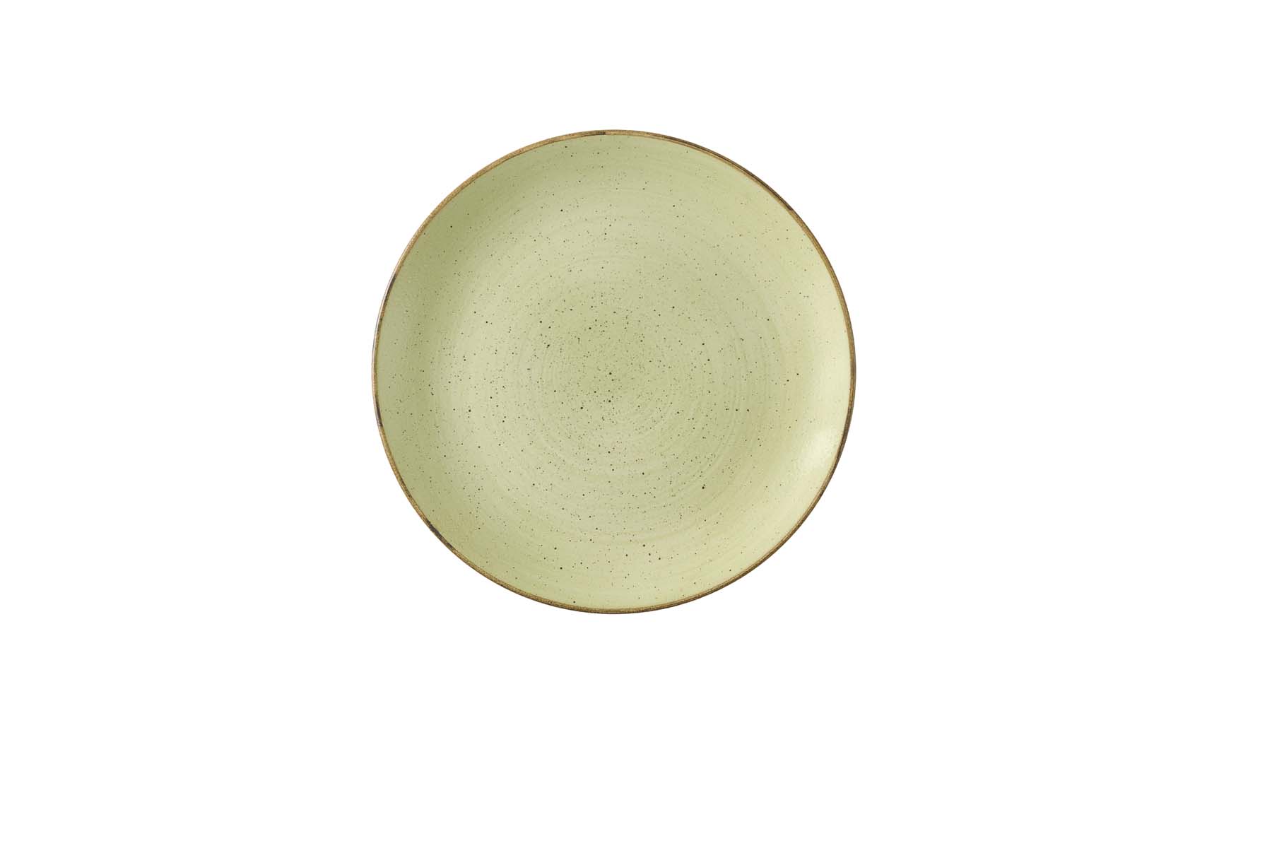 Churchill, Stonecast Raw : Green Vellum - Teller flach Coup, 28,8 cm