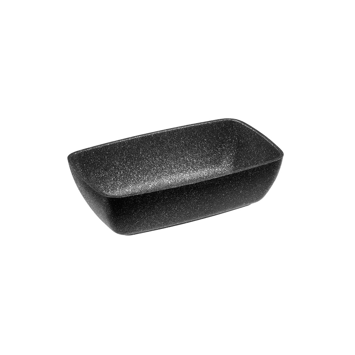 GN 1/4 Schale FROSTFIRE, Aluminium, schwarz/ silber, antihaftbeschichtet, I: 2 Liter, 26,5 cm x 16,2 cm, H: 7,5 cm