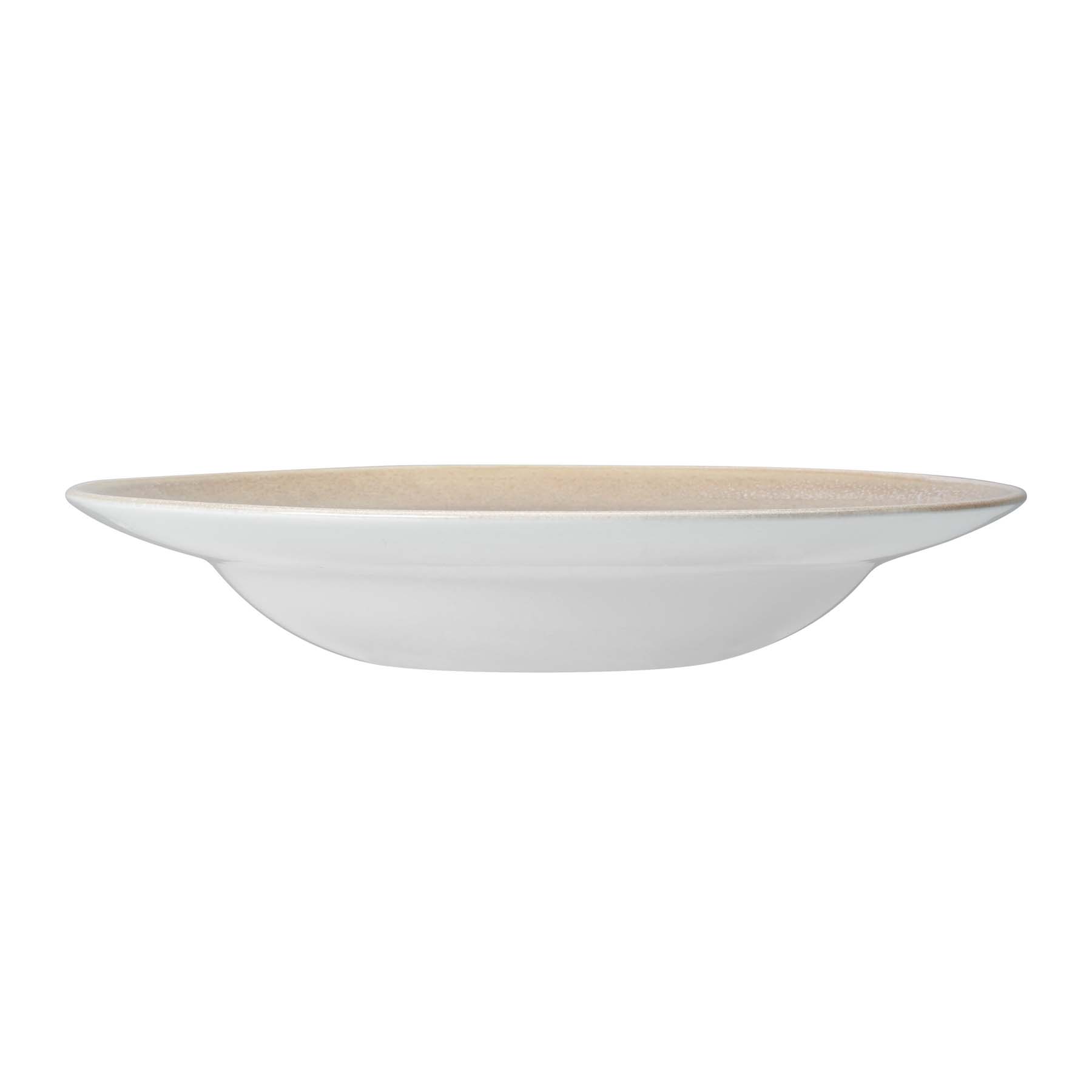 Steelite, Revolution Edge : Sandstone 1791 - Pasta-, Suppenteller tief Fahne, 24 cm/ 0,46 ltr.