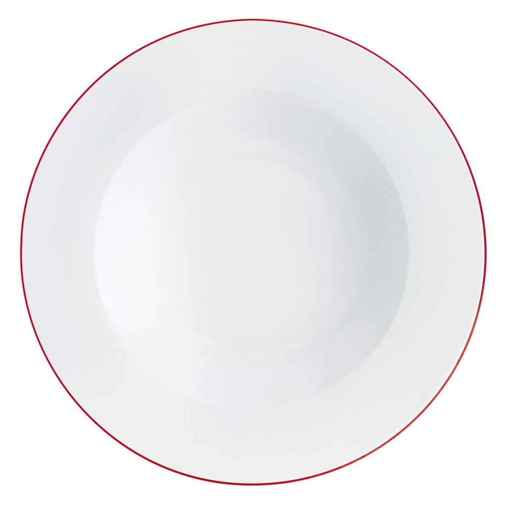 Kahla, Pronto Line : Cherry Red - Suppen-, Salatteller 22 cm