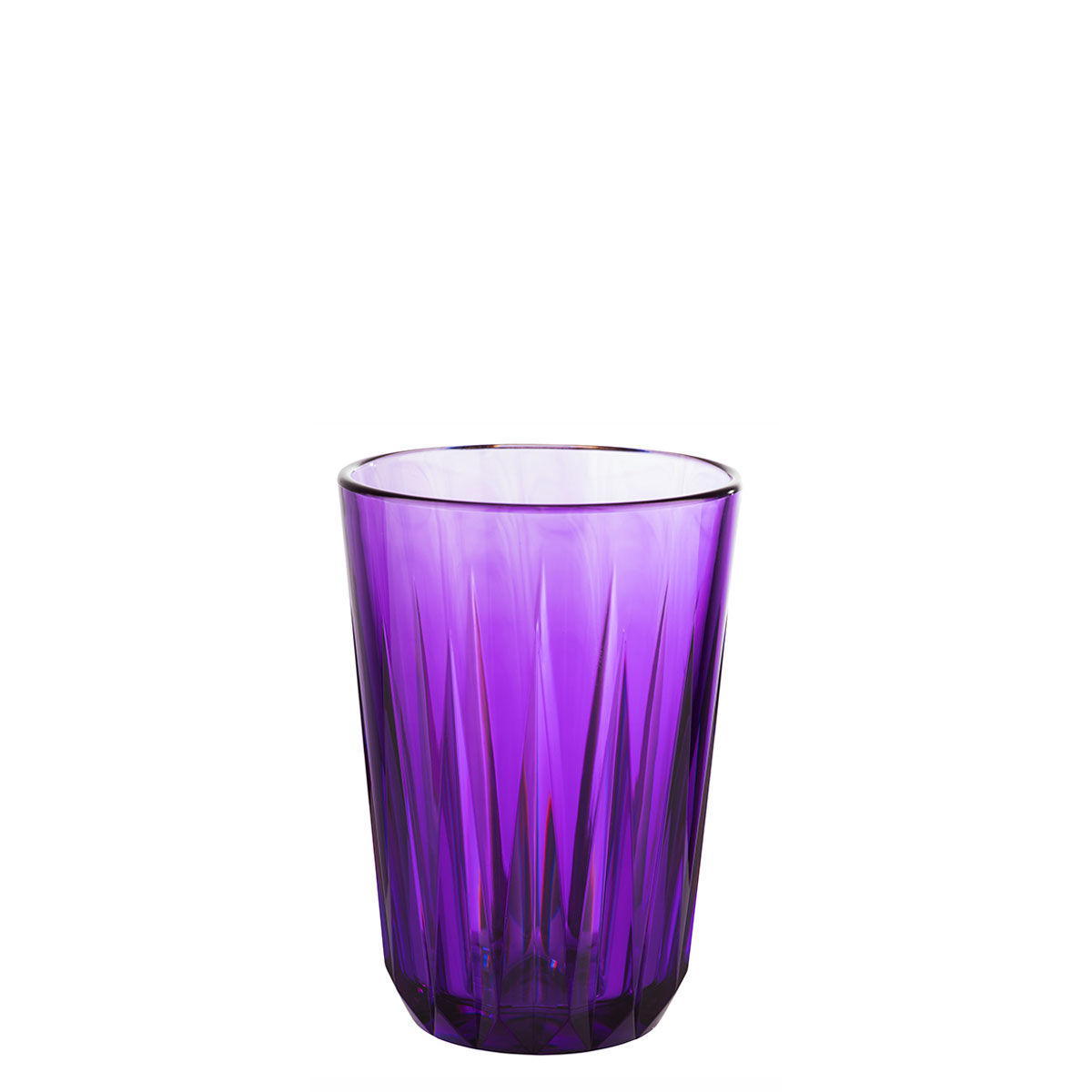 Trinkbecher Crystal, Tritan, D: 7,0 cm, H: 9,5 cm, I: 0,15 ltr., Farbe: purple