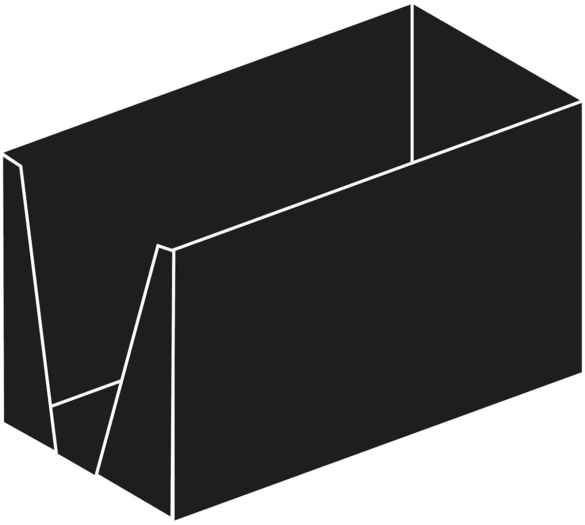 Handtuchspender für Einweg- Gästehandtücher COSA 17 x 27 x 15 cm