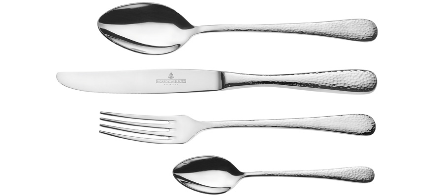 Besteck Hammerschlag