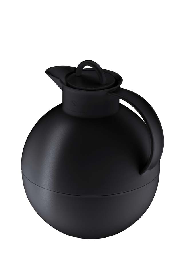 Isolierkanne Alfi KUGEL, Inhalt: 0,94 ltr., Farbe: Velvet Black matttiert