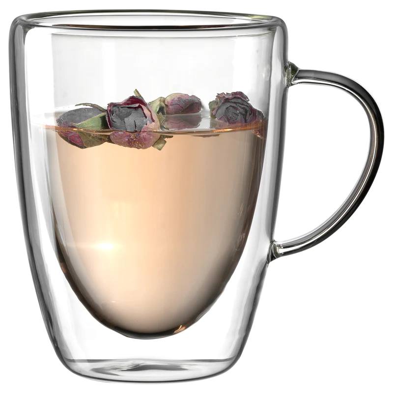 Leonardo, Duo : Kaffee-Tasse doppelwandig, Inhalt: 300 ml, D: 9 cm, H: 11 cm