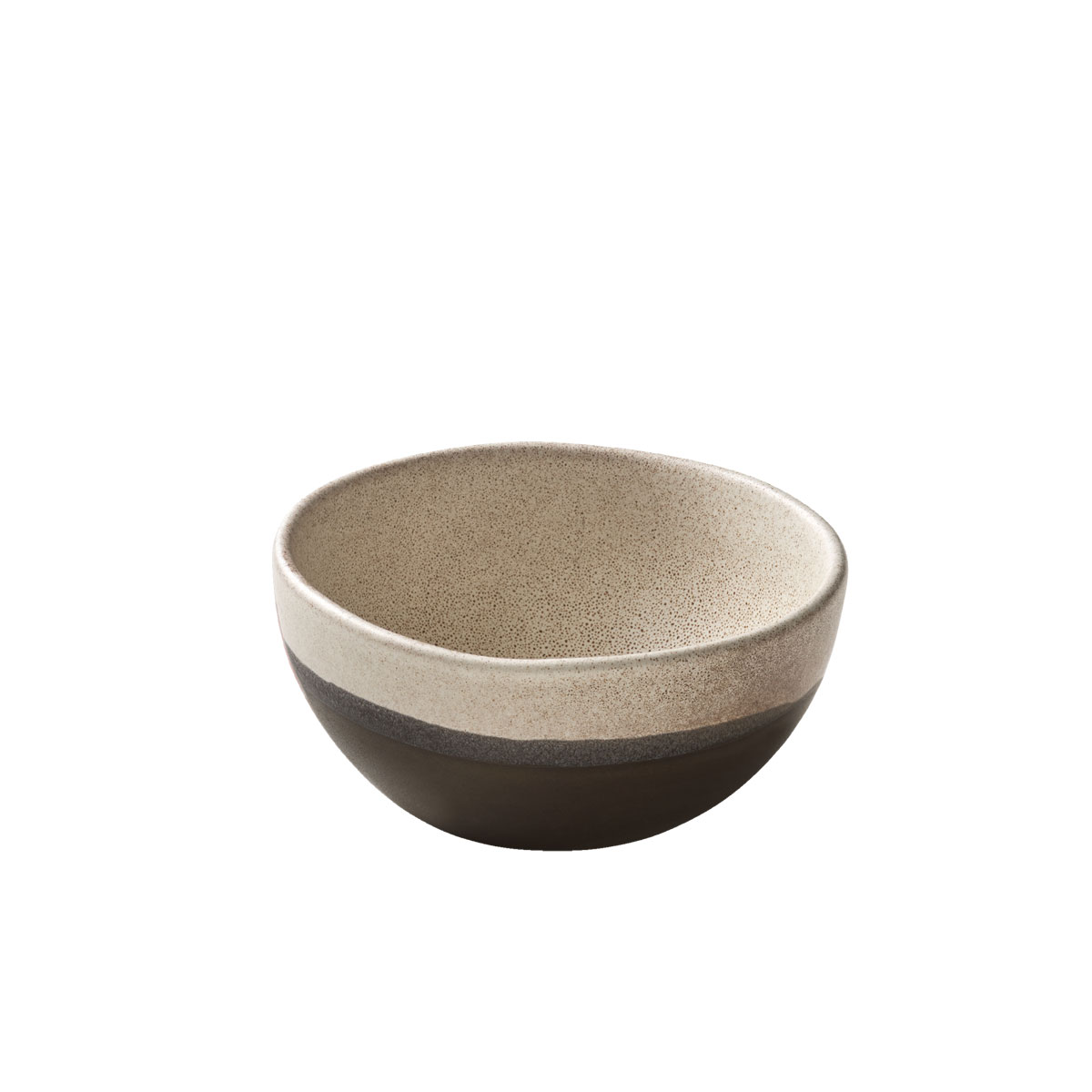 Playground, Steinzeug - SPOT ON Black : Schale rund, 11 cm/ 0,27 ltr.