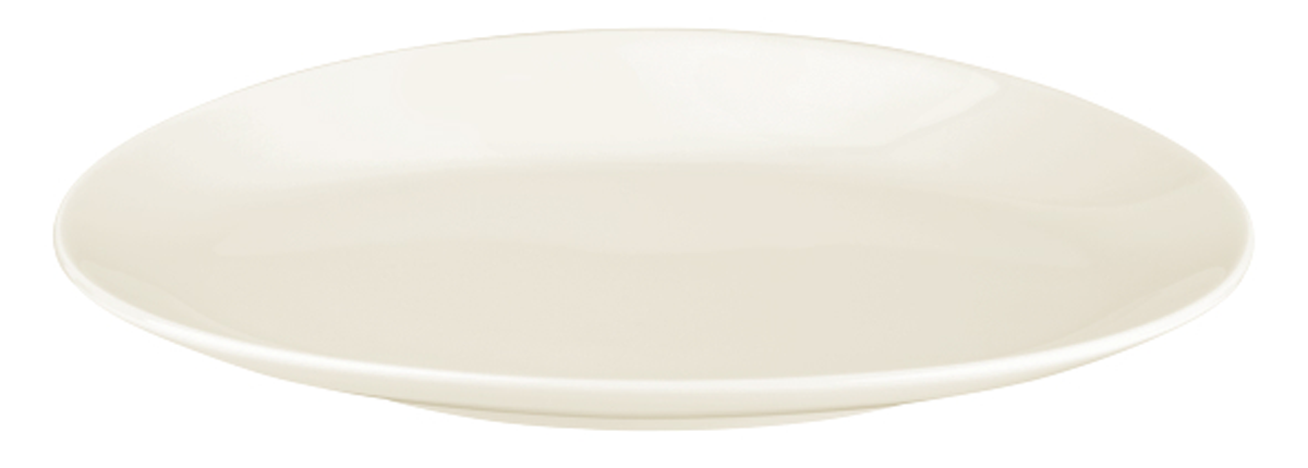 Seltmann Weiden, Maxim Organic - Gourmetteller flach M5319, creme, uni, 24 cm