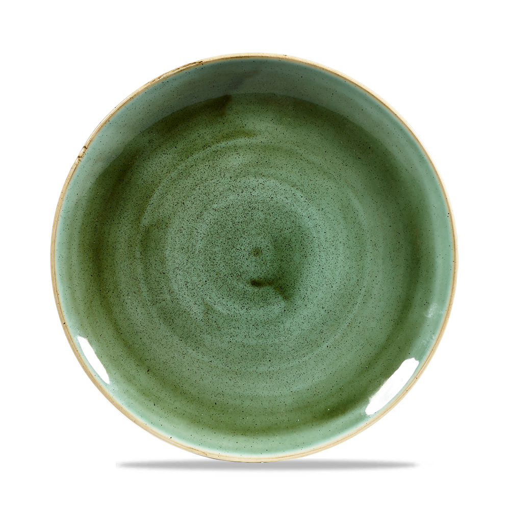 Churchill, Stonecast : Samphire Green - Teller flach Coup, 21,7 cm