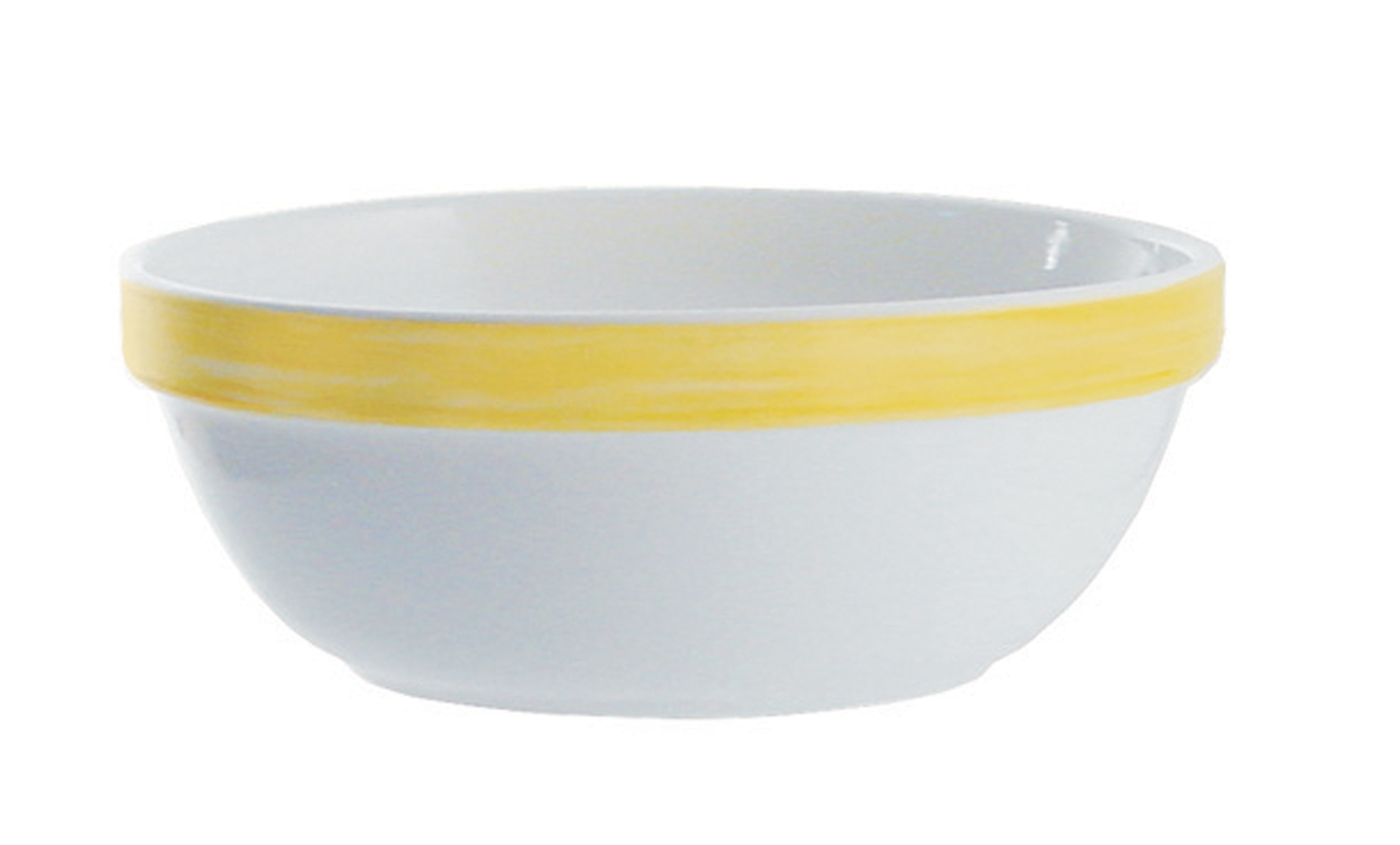 Arcoroc, Brush Gelb - Stapelschale rund, 12 cm/ 0,27 ltr.