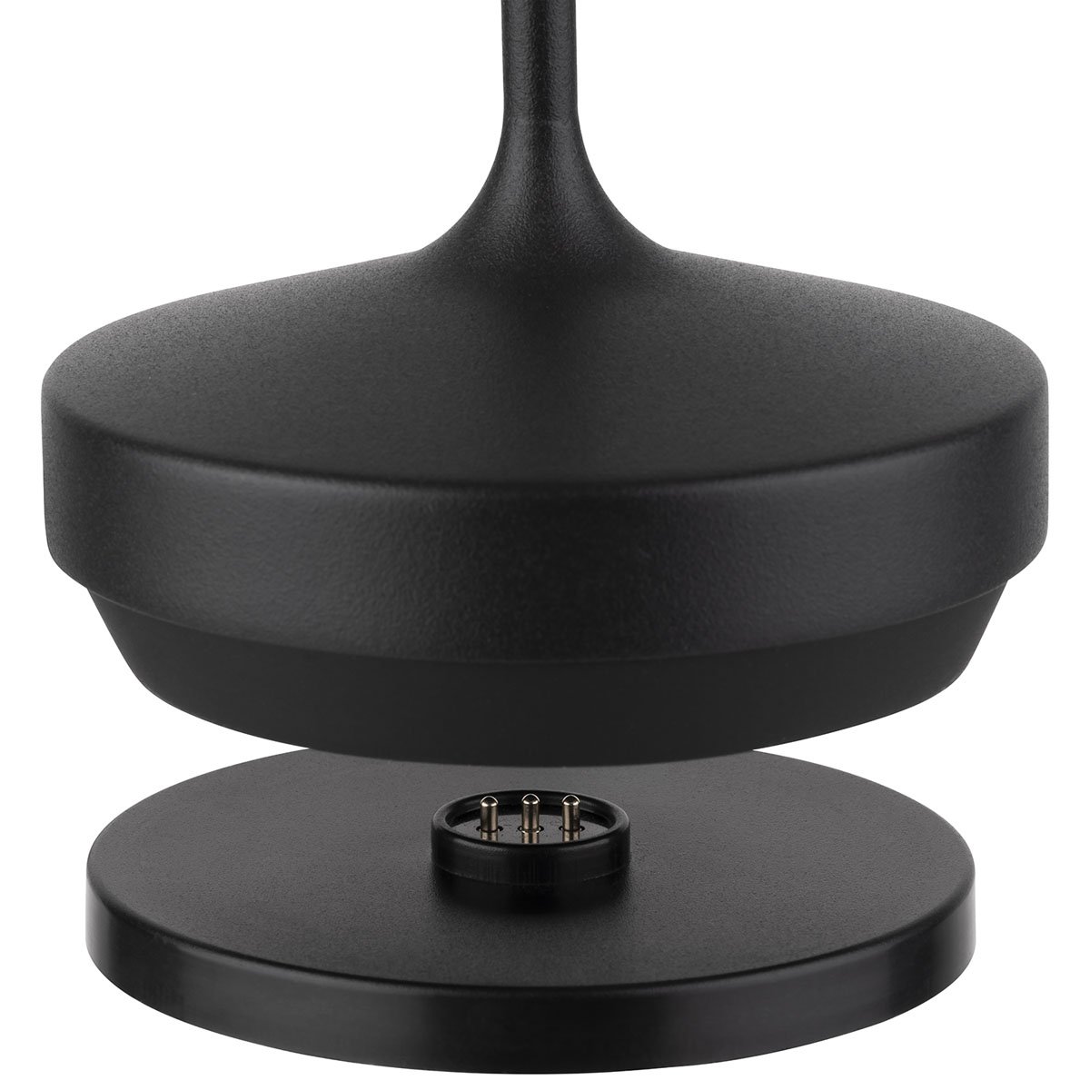 Tischleuchte NISSRIN, Metall, Farbe: schwarz, 1x LED 1,5 W / 150 lm, dimmbar in 3 Stufen, D: 8 cm, H: 25 cm