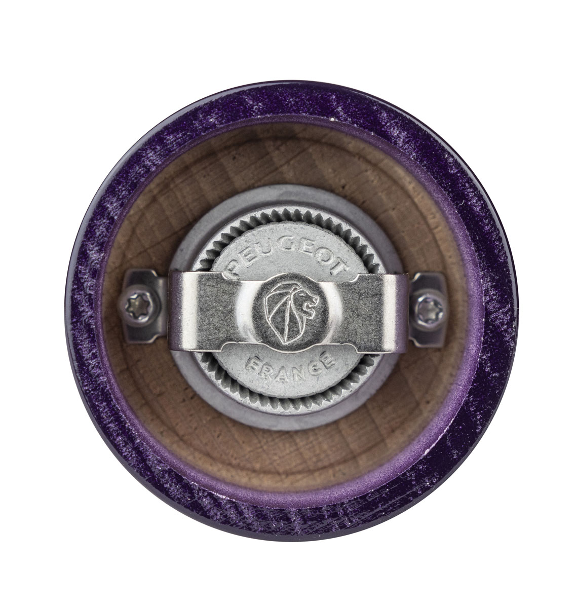Peugeot : Bistrorama - Pfeffermühle, manuelle Holz-Mühle, Größe: 10 cm, Farbe: aubergine