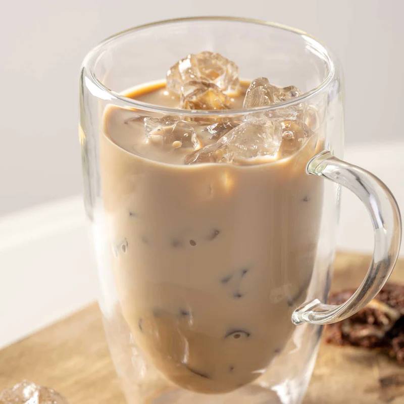 Leonardo, Duo : Latte Macchiato-Tasse doppelwandig, Inhalt: 400 ml, D: 9 cm, H: 13 cm