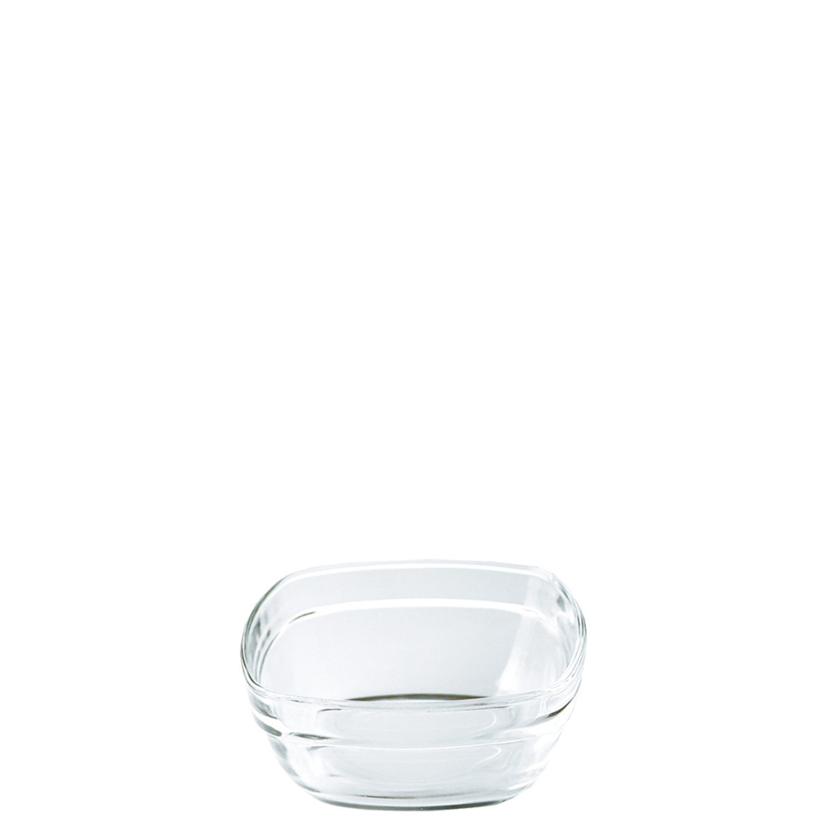 Duralex, Lys Carré - Stapelschale quadratisch trspt., 9 cm/ 0,16 ltr.