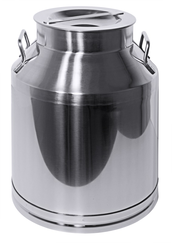 Transportkanne, I: 25 ltr., D: 32 cm, H: 41,5 cm, Edelstahl