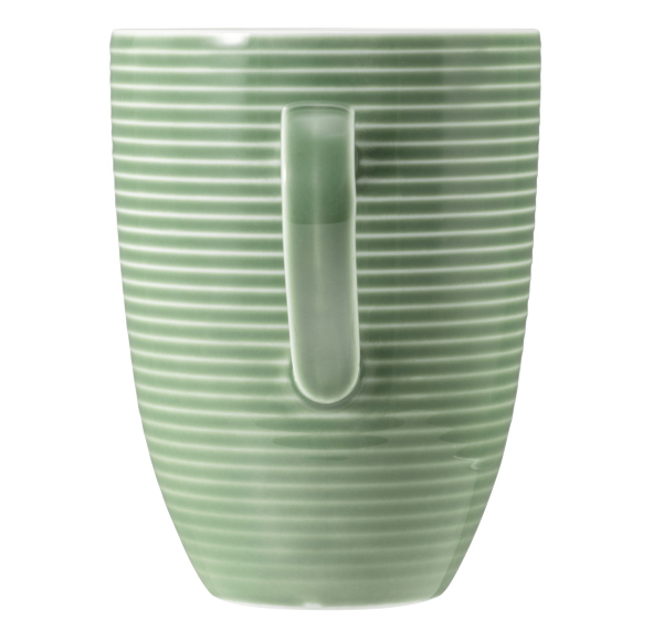 Seltmann Weiden, Beat : Salbeigrün - Becher m. Hkl. u. Relief, 0,35 ltr.