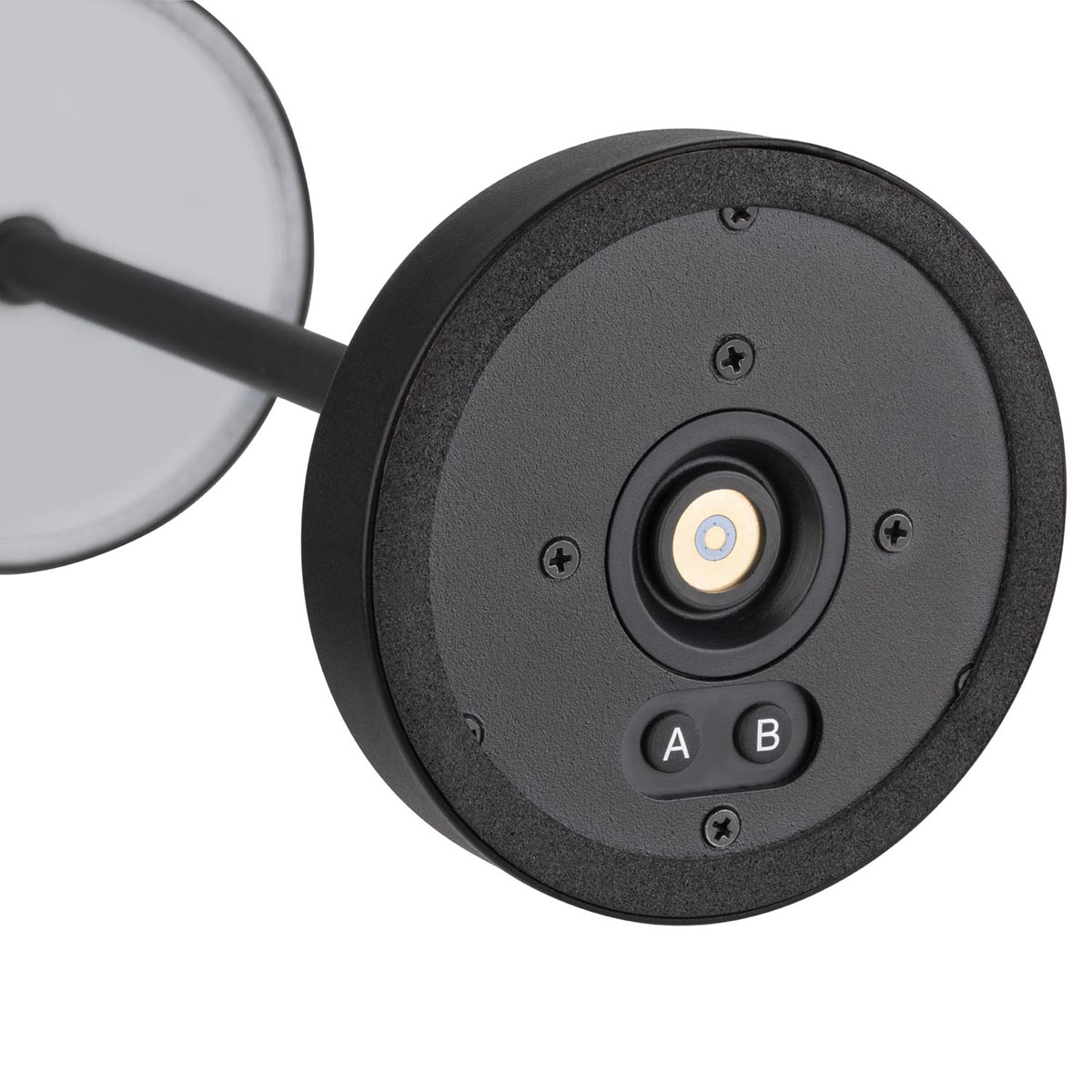 Tischleuchte ALVA, Metall, Farbe: schwarz, 1x LED 1,0 W / 100 lm, dimmbar in 3 Stufen, D: 8 cm, H: 20 cm