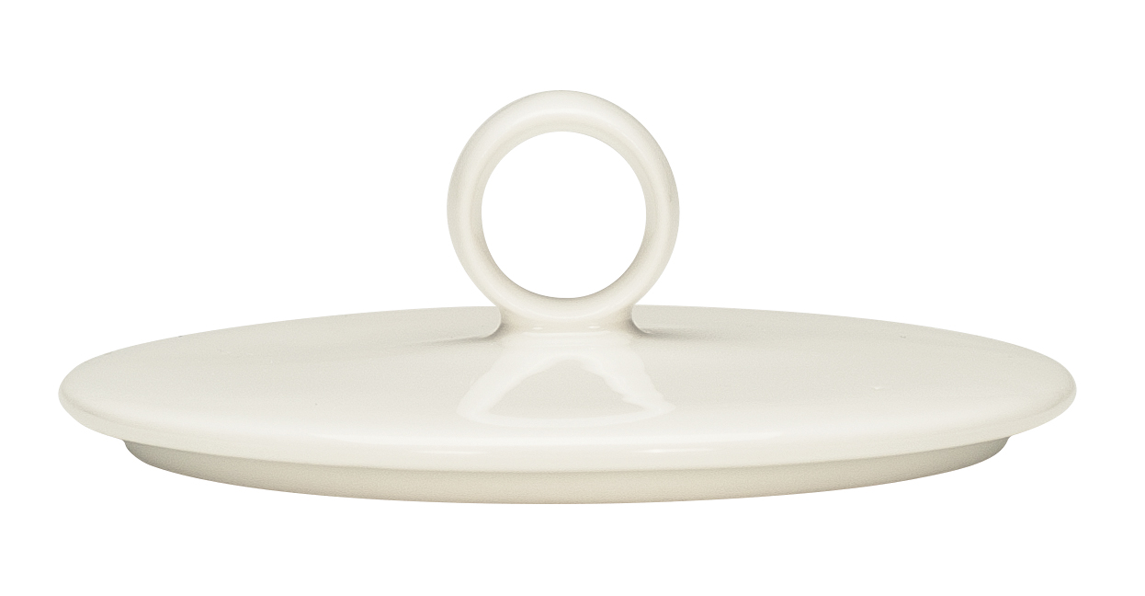 Bauscher, Purity - Deckel rund 0.27 ltr., bonewhite, uni, 10,4 cm