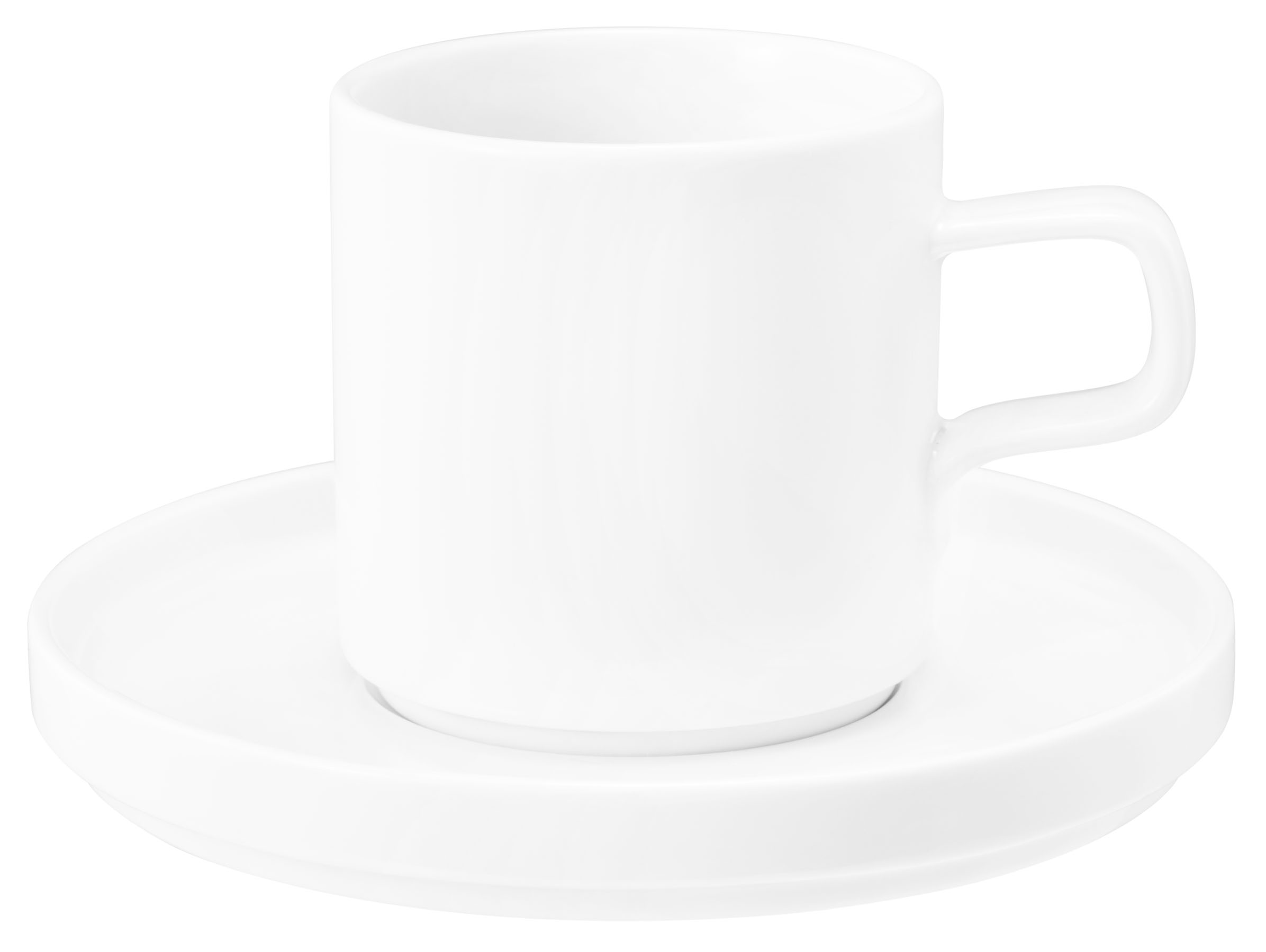 Seltmann Weiden, Good Mood - Kaffeebecher m. Hkl. stpb., uni, weiss, 0,28 ltr.