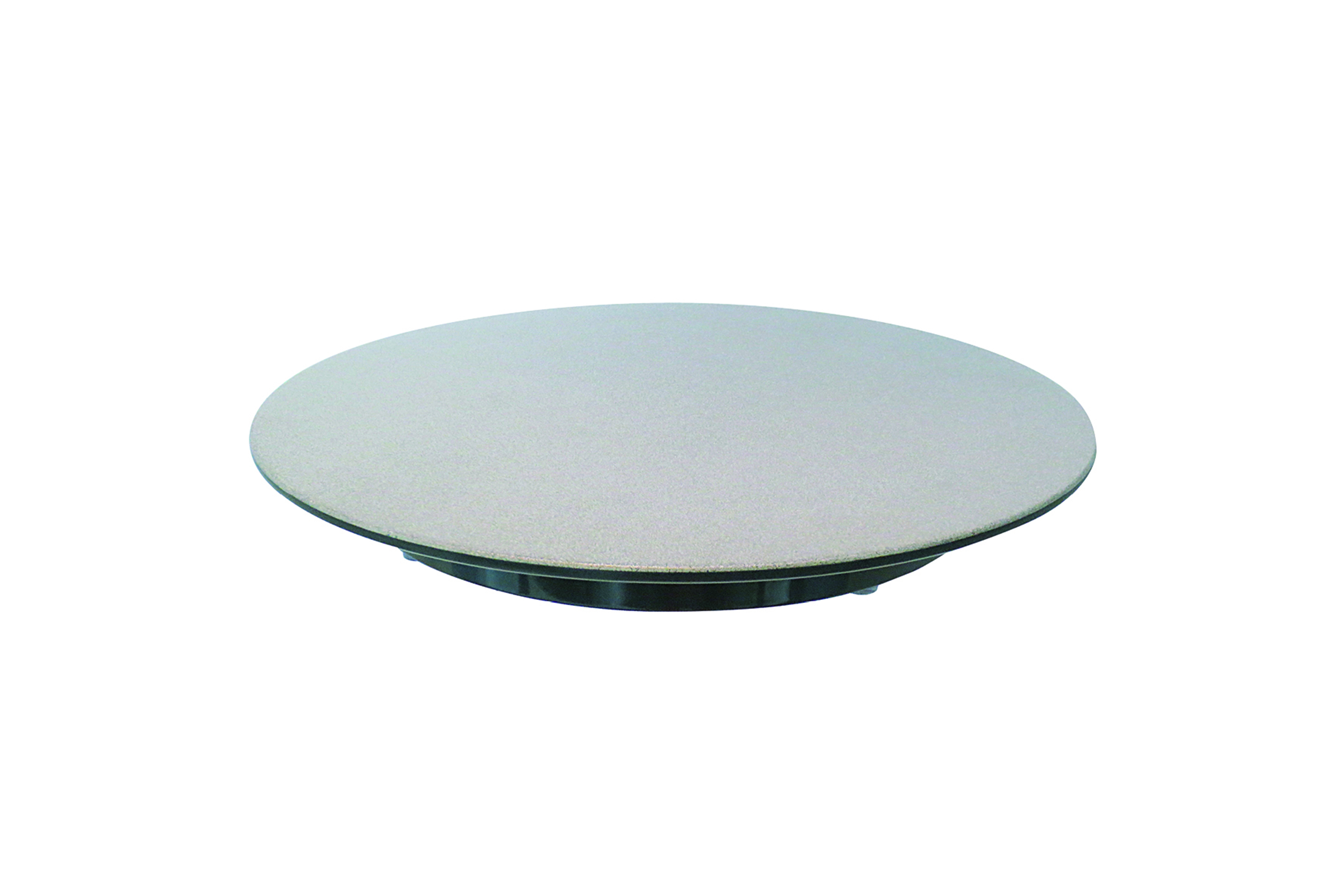 Tortenplatte Melamin silber/ schwarz, D: 300 mm, H: 30 mm