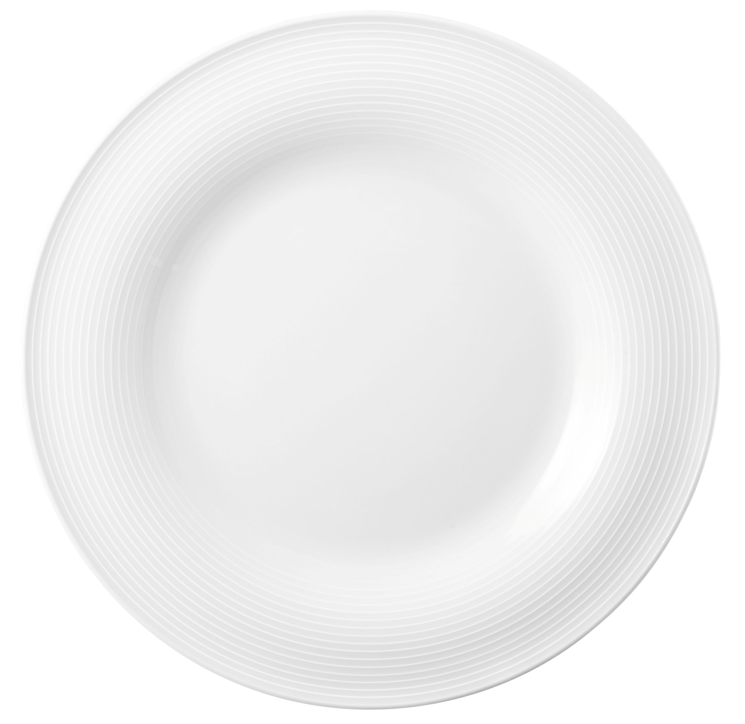 Seltmann Weiden, Blues - Teller flach, weiss, uni, 30 cm