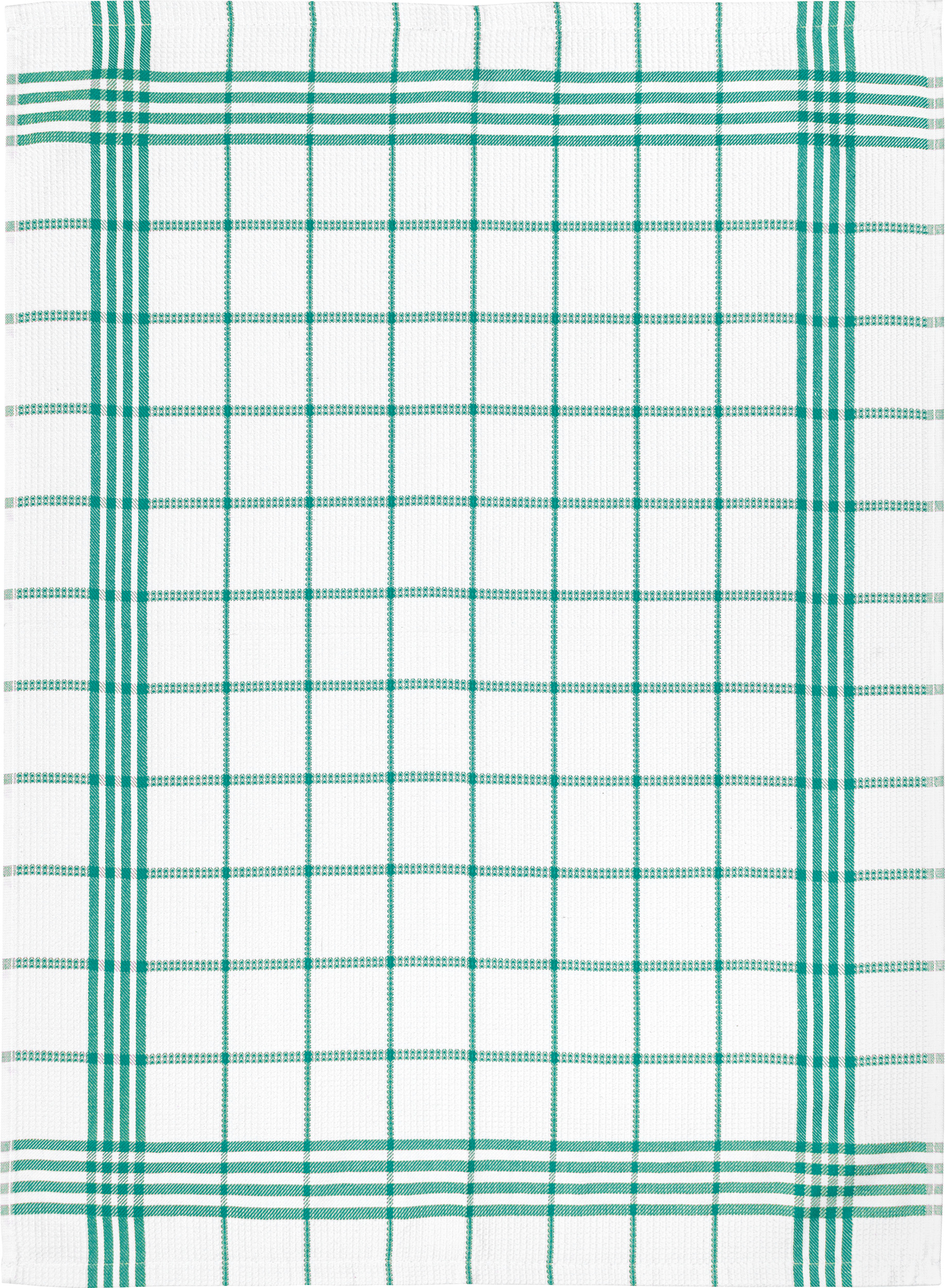 Küchentuch - Baumwolle Waffelpicquet Karo 50 x 70 cm