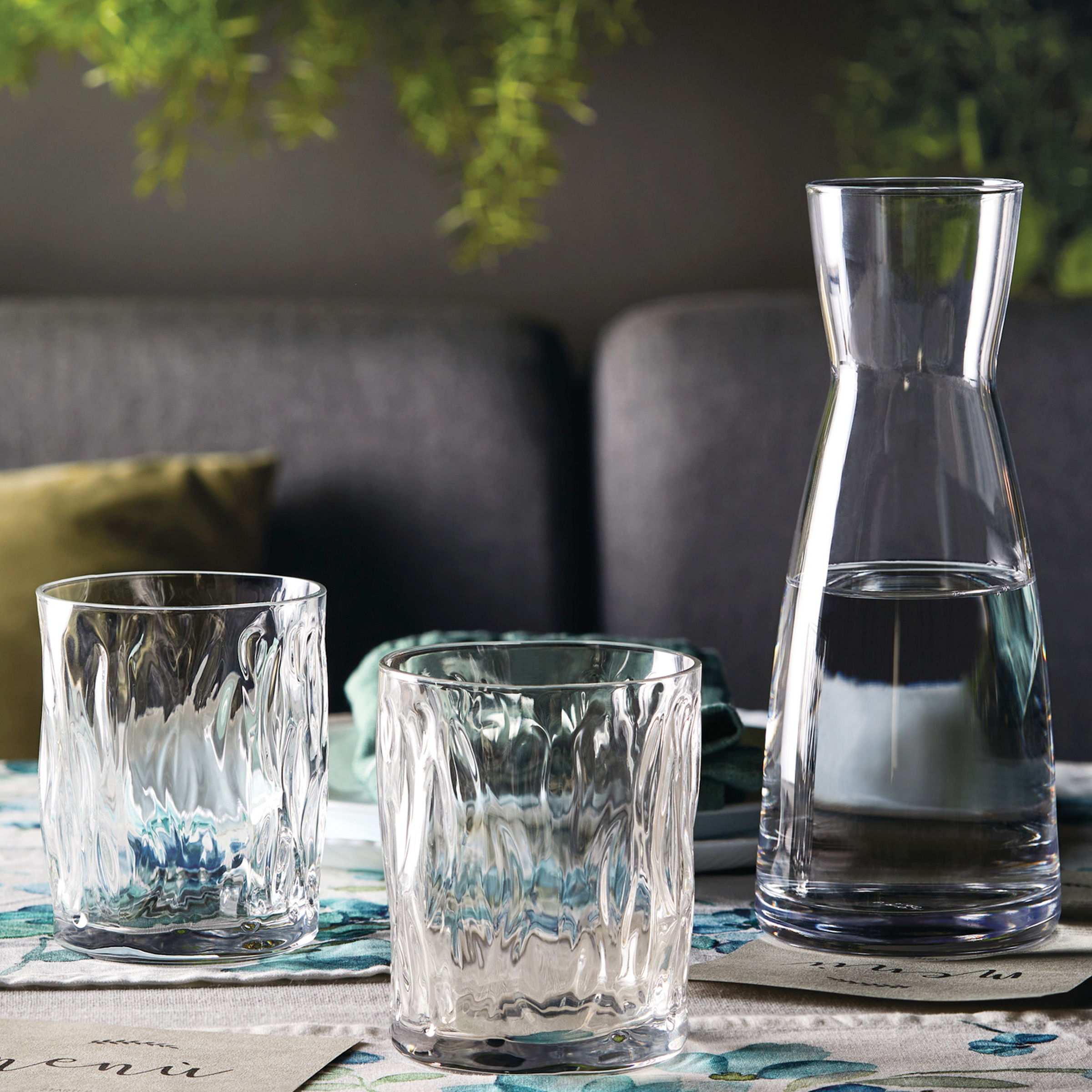 Wasserbecher : Sapphire Blue 30 cl, Wind Aqua Nr. FB30SB, Inhalt: 300 ml, H: 96 mm, D: 76,5 mm