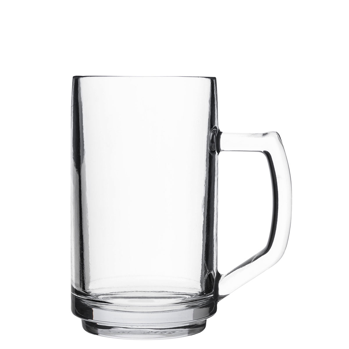 Bierseidel stapelbar Teutoburger 63,8 cl m. Füllstrich 0,5 ltr. |-|, Inhalt: 638 ml, D: 133 x 89 mm, H: 159 mm