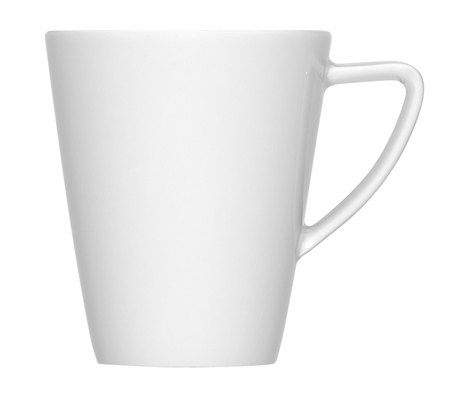 Bauscher, Options - Tasse-Obere hoch, weiss, uni, 0,22 ltr.