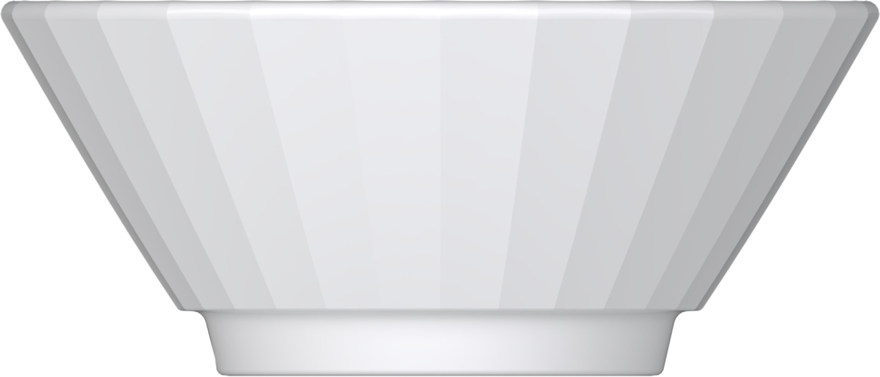 Bauscher, Edge - Schale rund konisch, 13 cm/ 0,37 ltr.