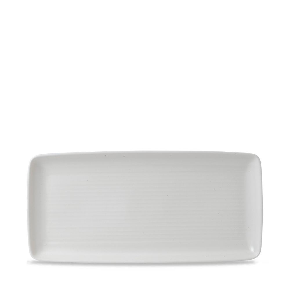 Dudson, Evo : Pearl - Tablett rechteckig, 36 x 17,1 cm