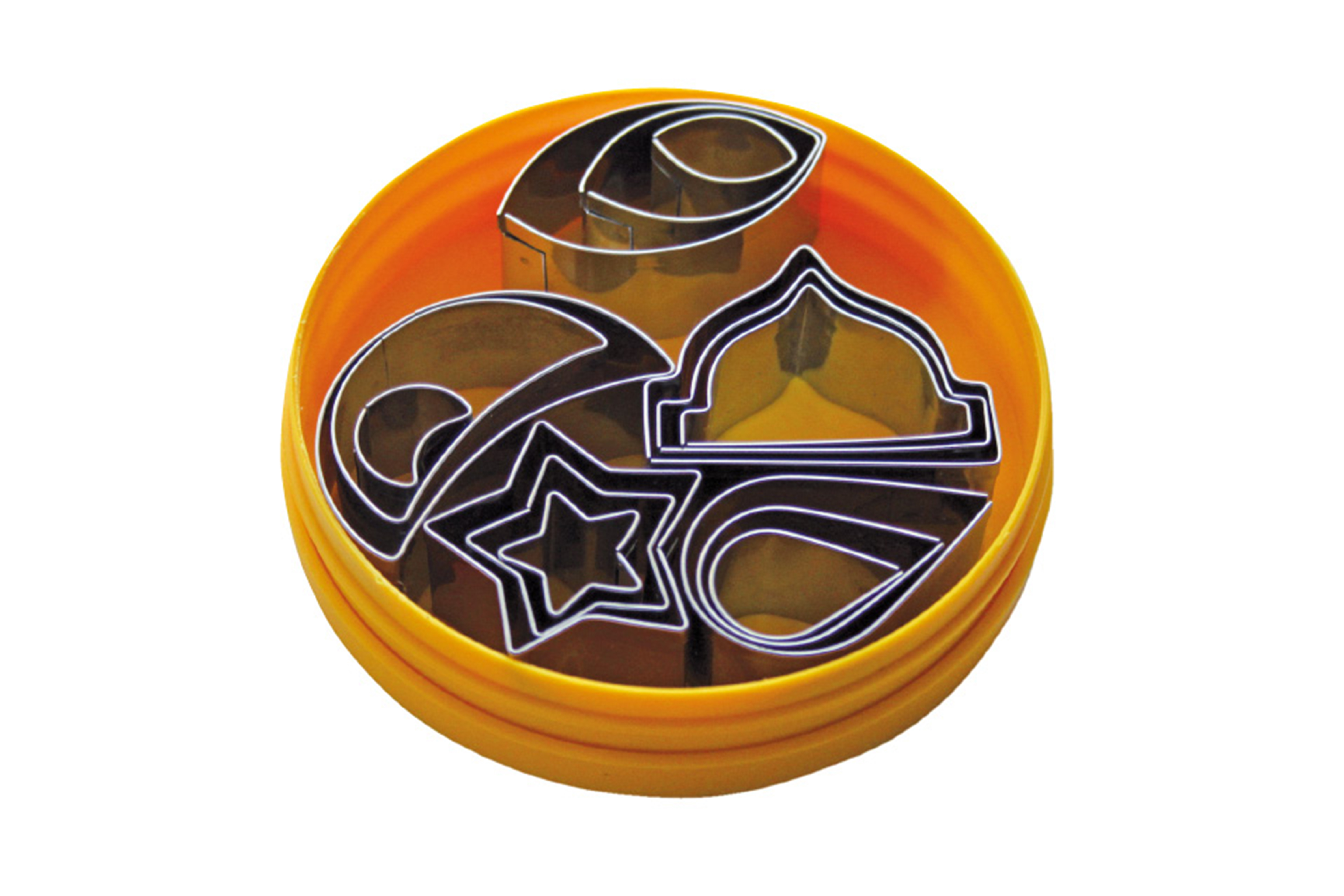 Dekor-Ausstecher im Satz Gemischte Formen 15-teilig, Edelstahl