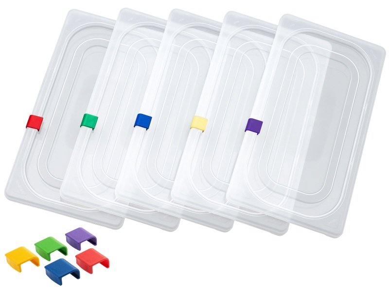 GN-Markierclip für GN-Deckel der Serie 5511, Fb. violett