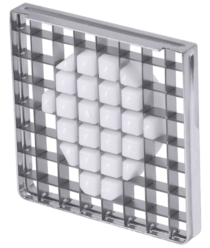 Schneideinsatz 13 mm mit Drücker, Edelstahl