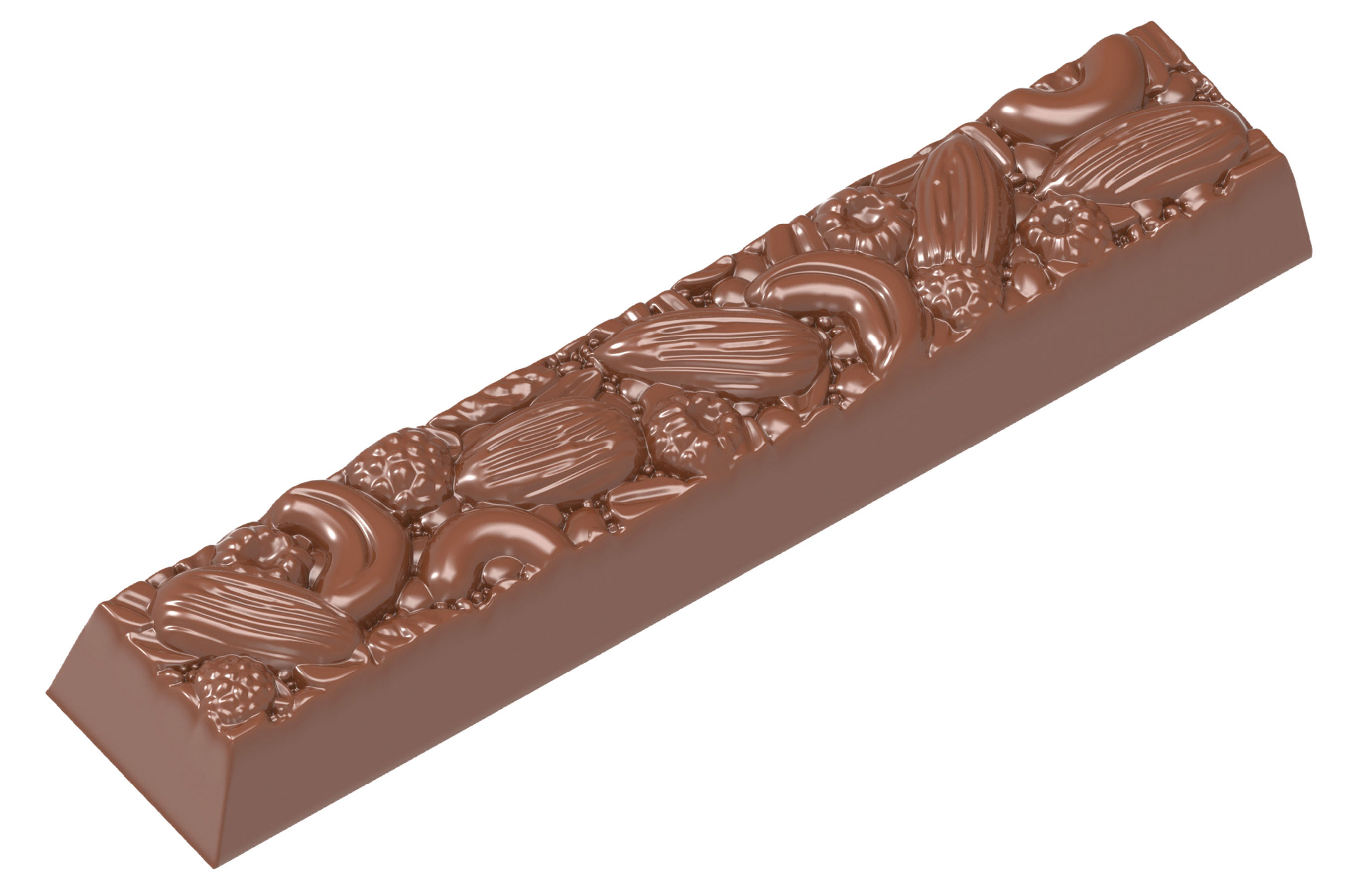 Schokoladen- Form, 275 x 135 mm, 1 x 8 Stück 116,5 x 22,5 x 15 mm