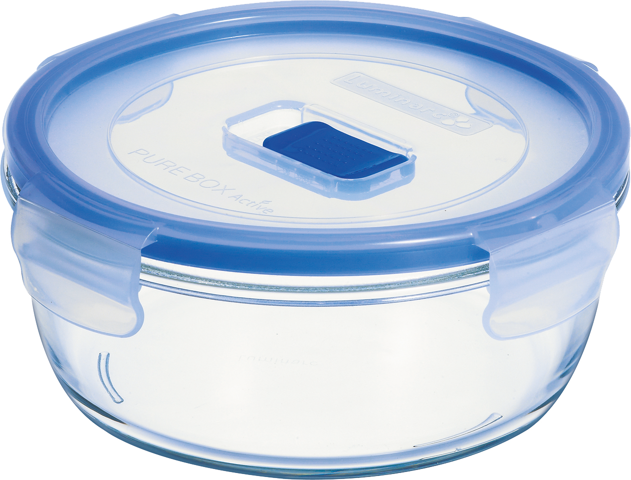 Luminarc, Pure Box Active - Vorratsdose, rund, 17,5 cm/ 0,92 ltr.