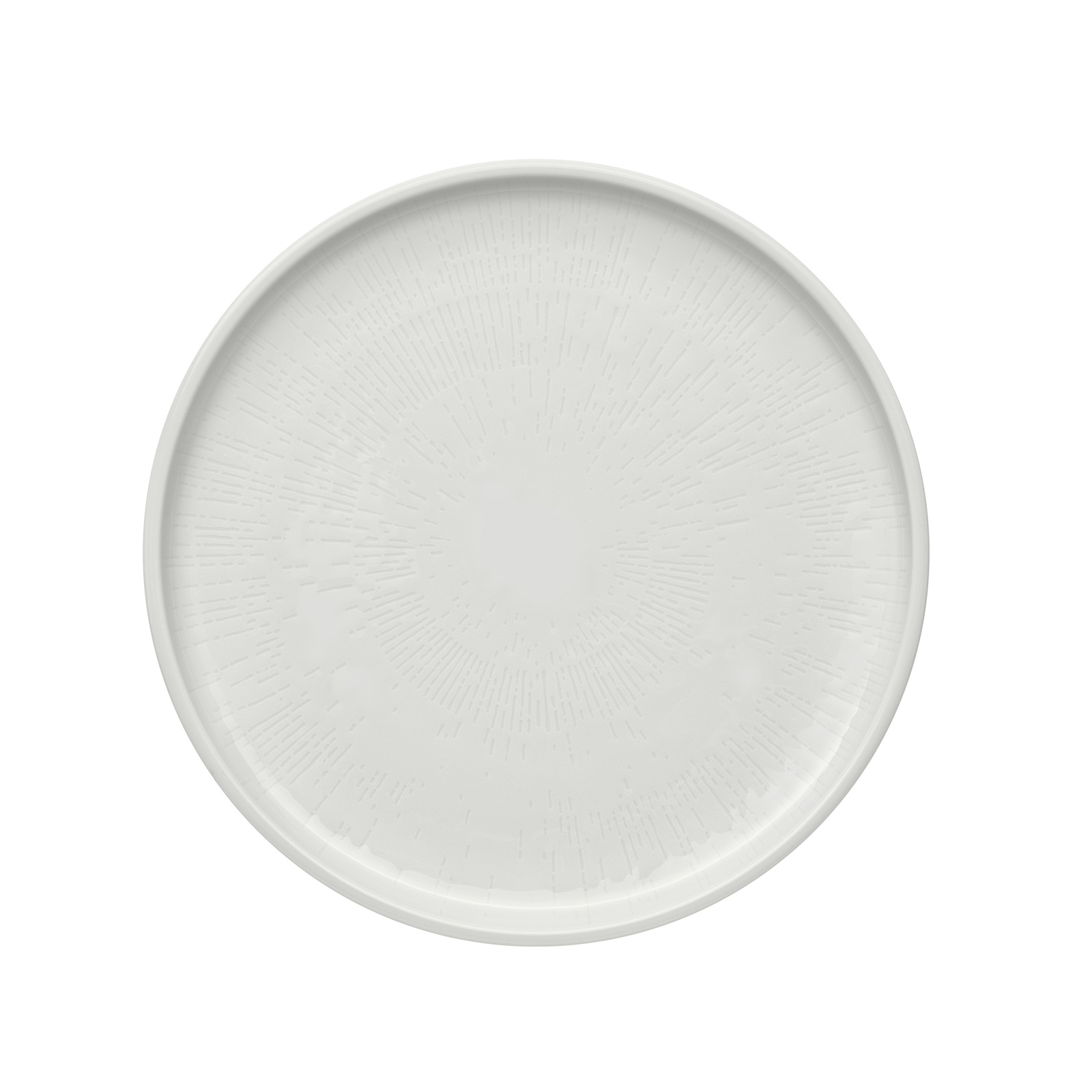 Schönwald, Shiro : Struktur - Teller flach coup, weiss, 24 cm