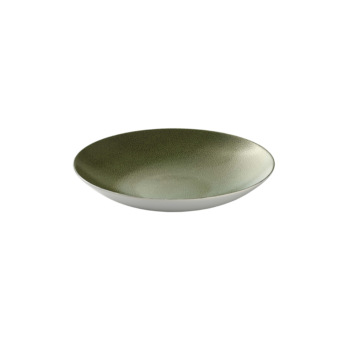 Bauscher, Purity : 425914 Pearls Greens - Teller tief Coup, bonewhite, 20 cm/ 0,63 ltr.