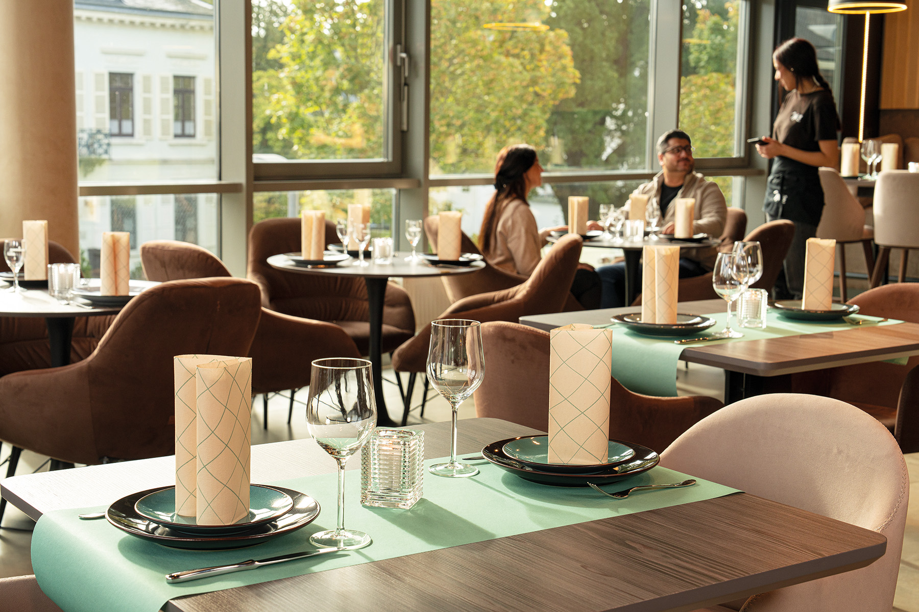 Servietten - LOUIS WAVE Linclass-Premium 40 x 40 cm