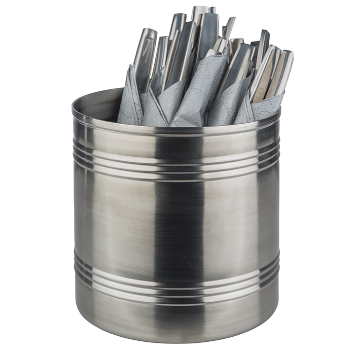 Snackcan, D: 13,5 cm, H: 14 cm, Edelstahl, 1,8 Liter