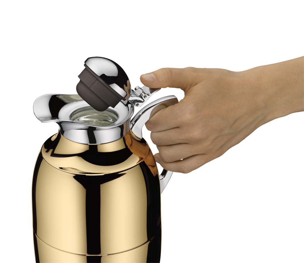 Isolierkanne Alfi JUWEL, Inhalt: 1,00 ltr., Farbe: Goldfarben
