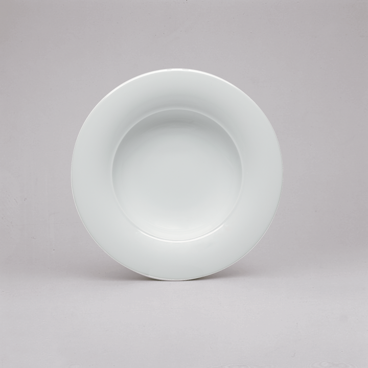 Schönwald, Avanti - Teller tief breite Fahne, weiss, uni, 28 cm/ 0,45 ltr.