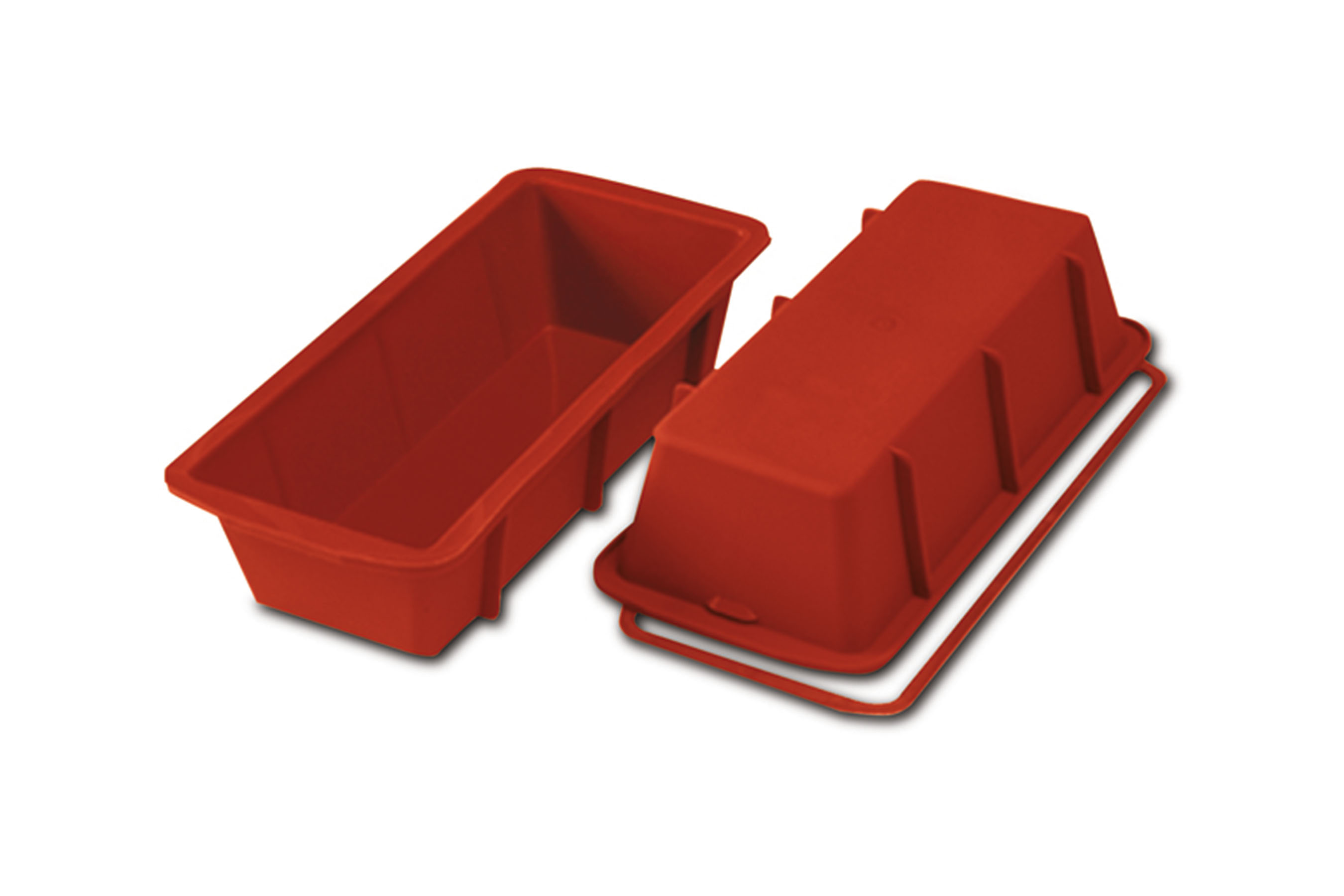 Silikon - Backform, einzeln, Königskuchen, 260 x 100 mm, H: 70 mm