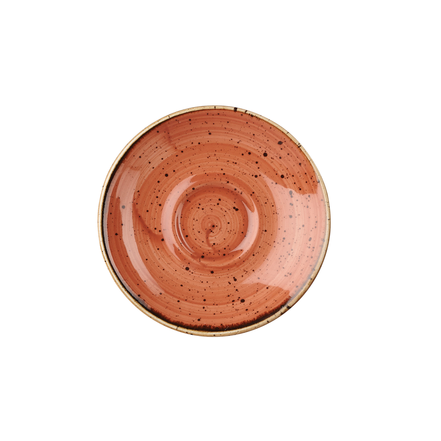 Churchill, Stonecast : Spiced Orange - Espresso-Untere 11,8 cm